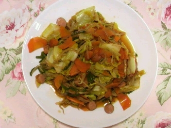 野菜炒め