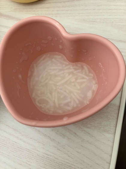 離乳食　そうめん