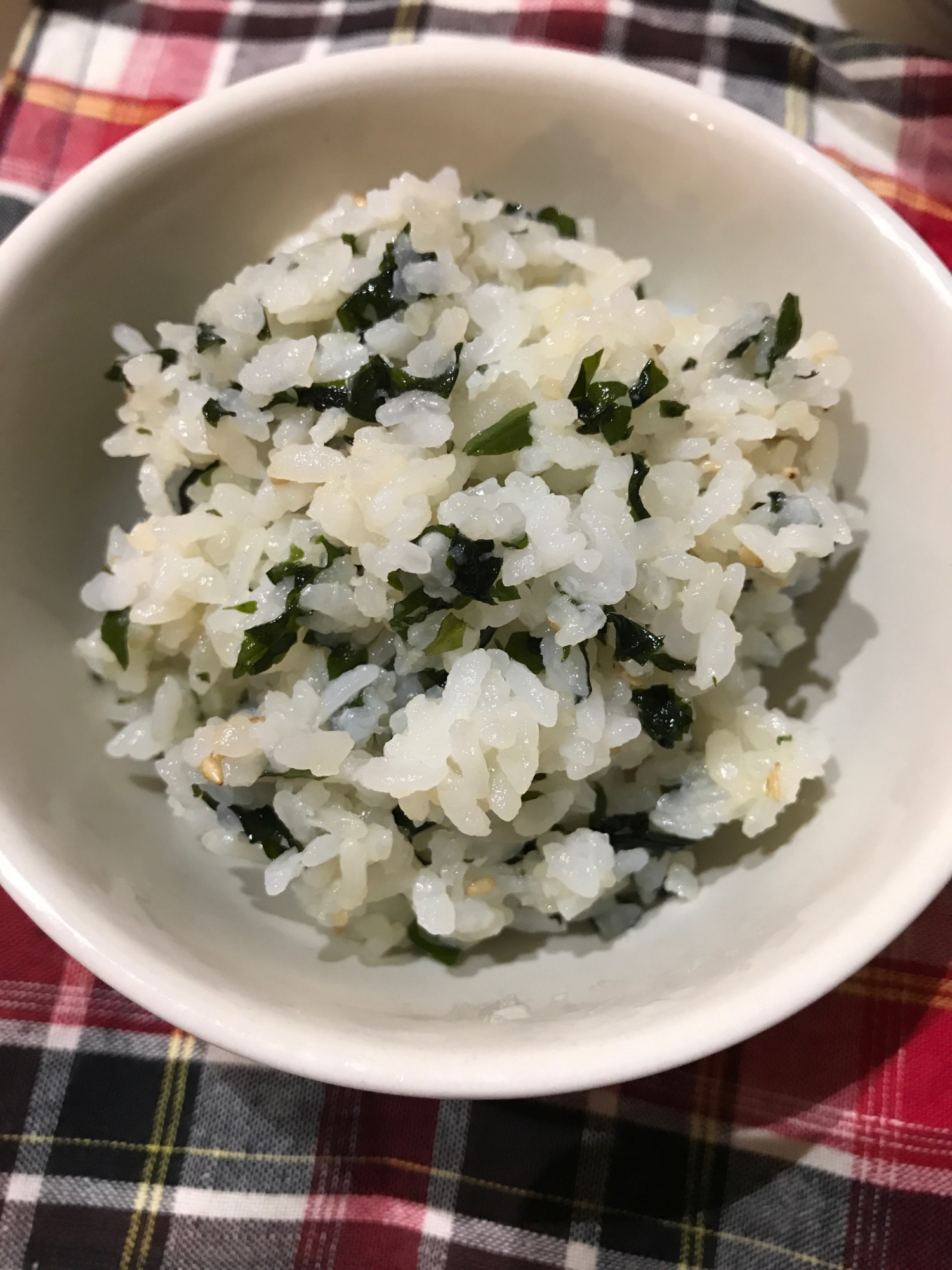 超簡単 混ぜるだけ わかめご飯 レシピ 作り方 By あいmaman 楽天レシピ