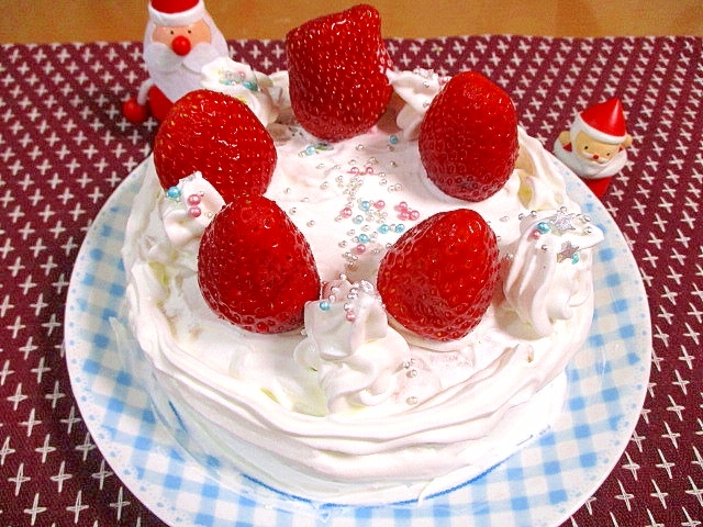 手間を省いてクリスマスケーキを手作りで レシピ 作り方 By サクラノカタライ 楽天レシピ 手間を省いてクリスマスケーキを手作りで レシピ 作り方 By サクラノカタライ 楽天レシピ