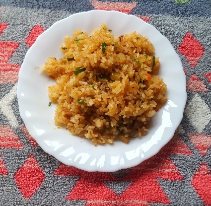 お弁当にｸﾞｯ*˙︶˙*و冷やご飯で☆ドライカレー