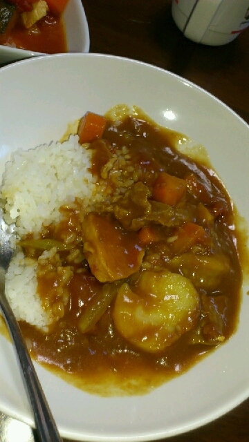 牛すじトマトカレー♪