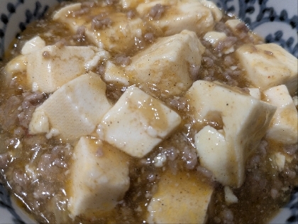 すき焼きのタレで作る麻婆豆腐