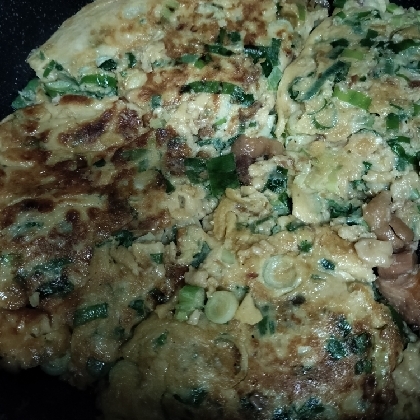 大阪人が作る　ねぎ焼き