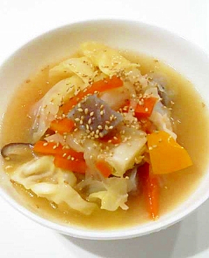 辛味噌スープ