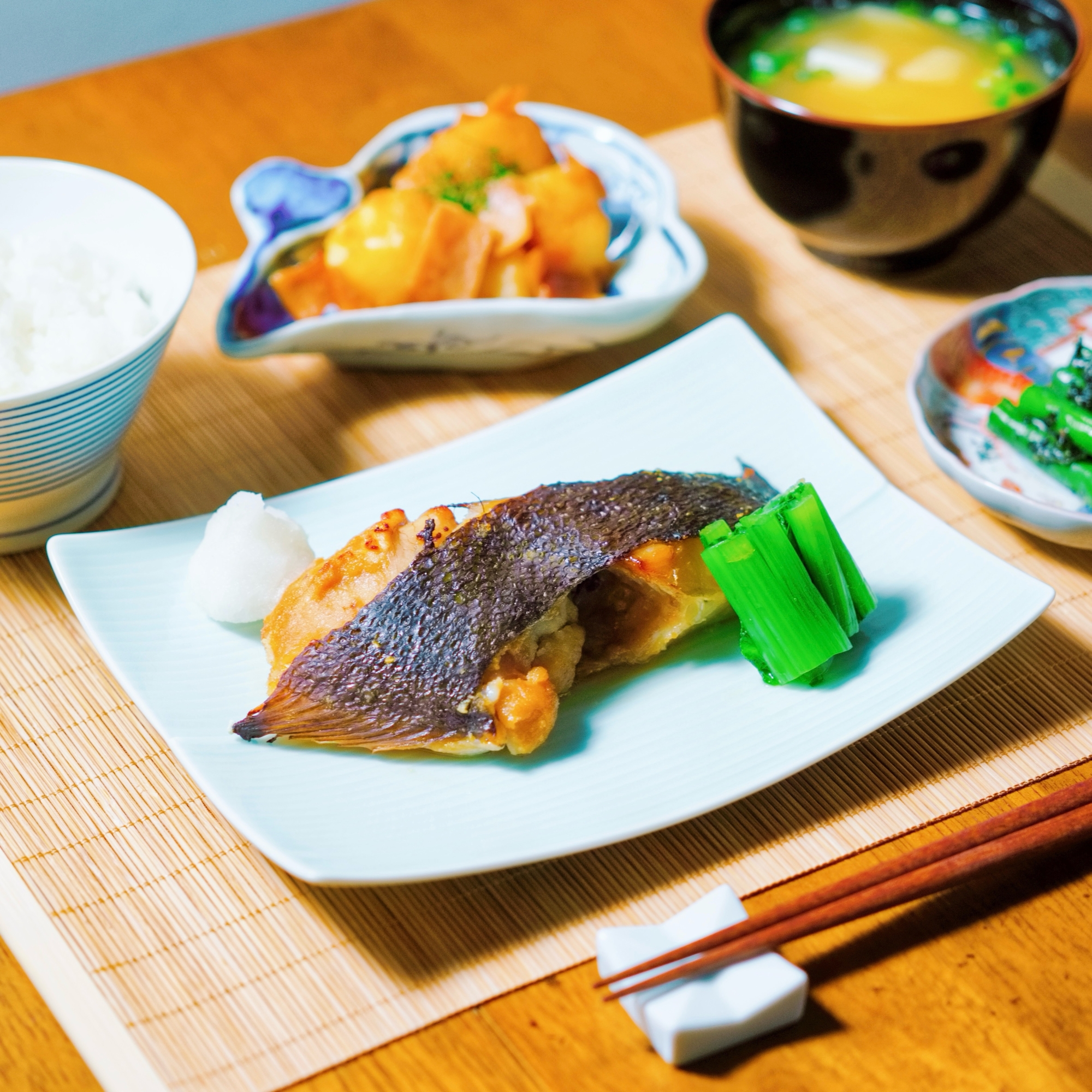 当日焼くだけ！かれいの白みそ漬け焼き【和食・主菜】