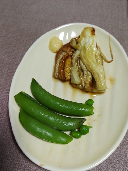 スナップえんどうの塩コショウ炒め