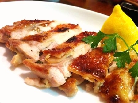 漬けて焼くだけ パリッとジューシーなグリルチキン レシピ 作り方 By マシュー1122 楽天レシピ