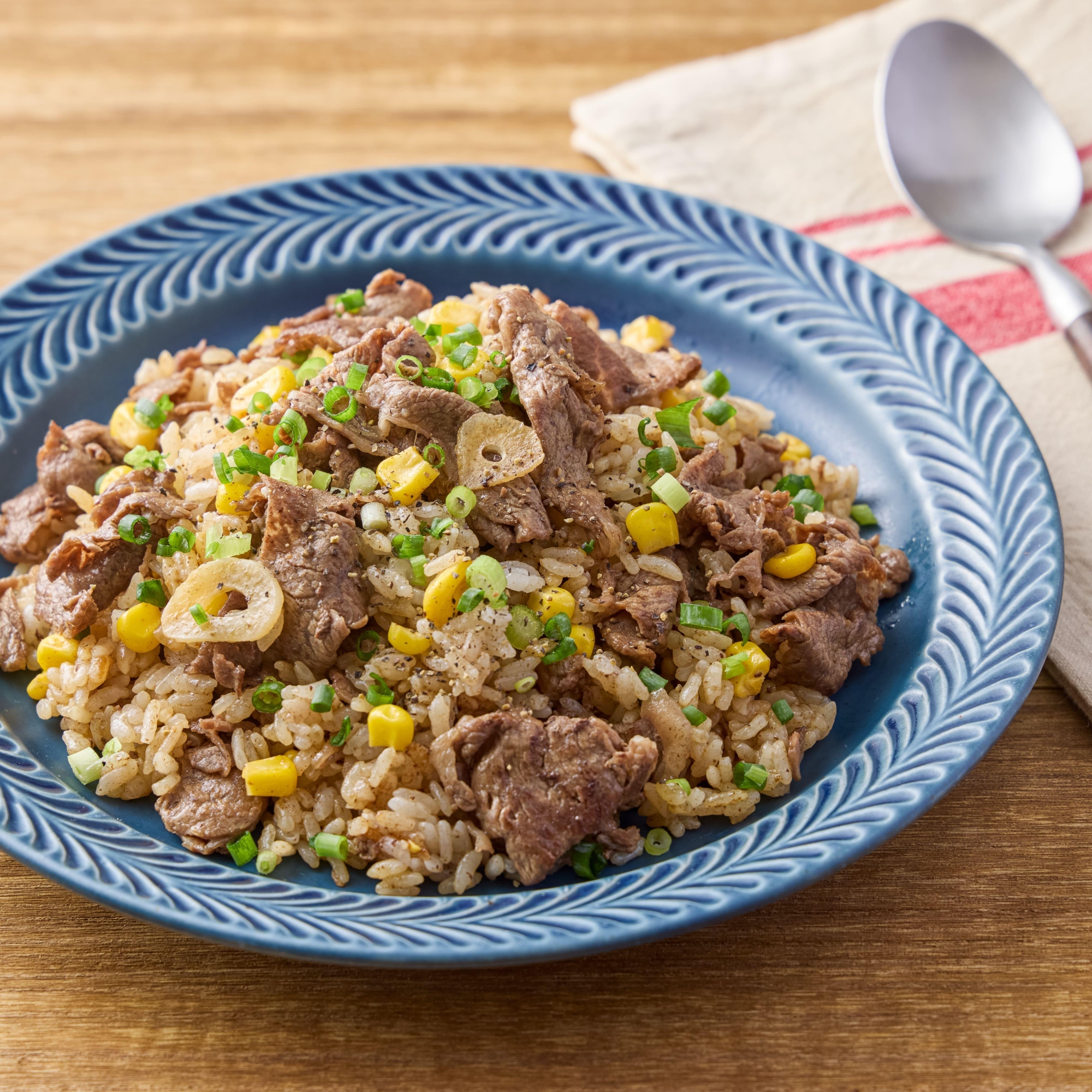 ビーフペッパー焼き飯