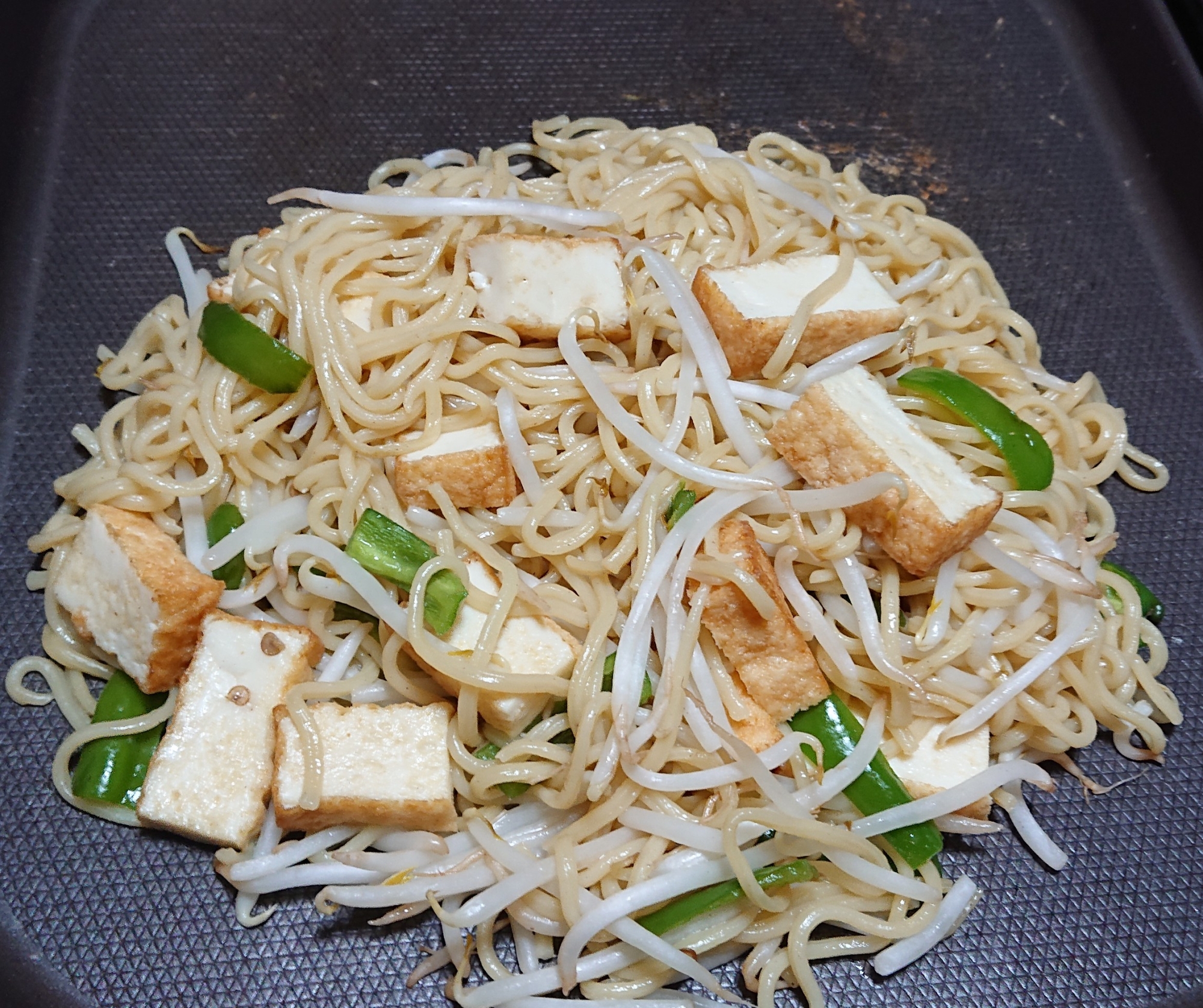 チルドで☆厚揚げ塩焼そば