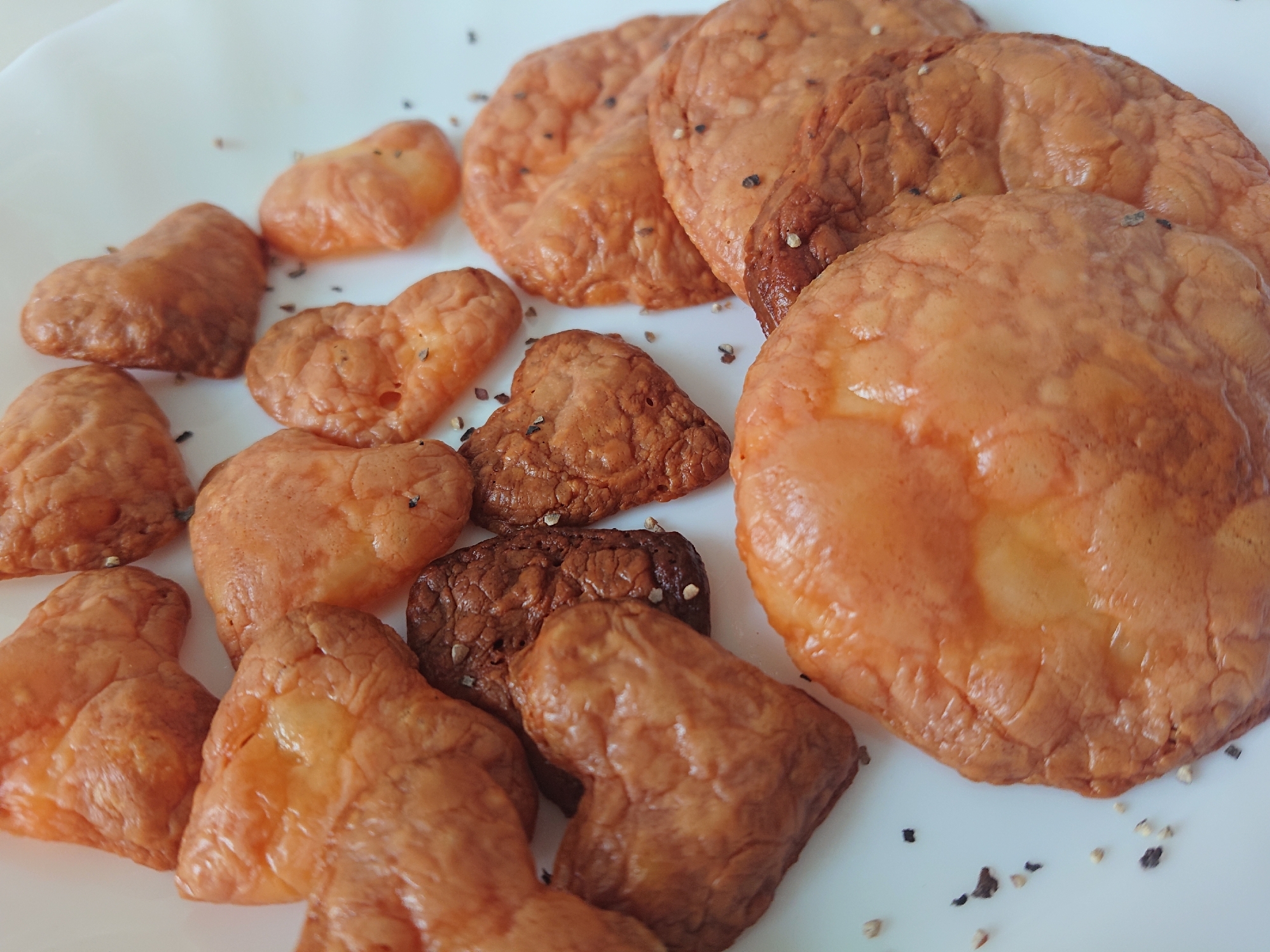 トースターで焼くだけ!サクサクっ!チーズ煎餅