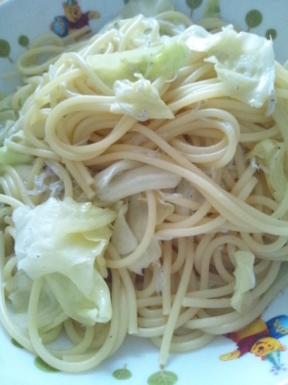 ☆しらすとキャベツの和風パスタ☆