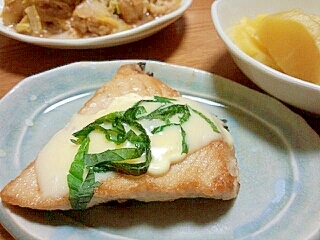 洋風魚レシピ☆メカジキのチーズ焼き