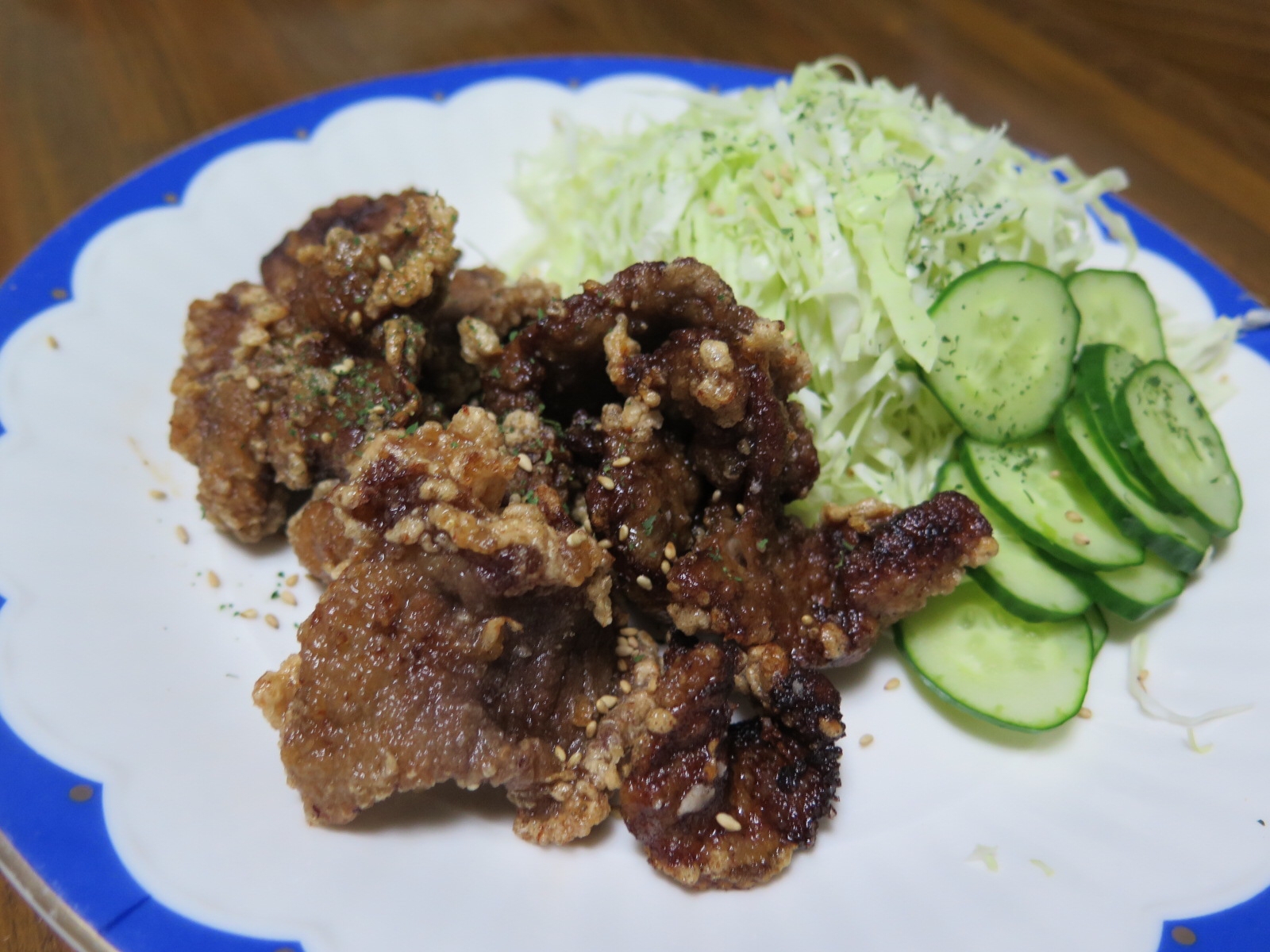 ラム肉（ジンギスカン）の唐揚げ