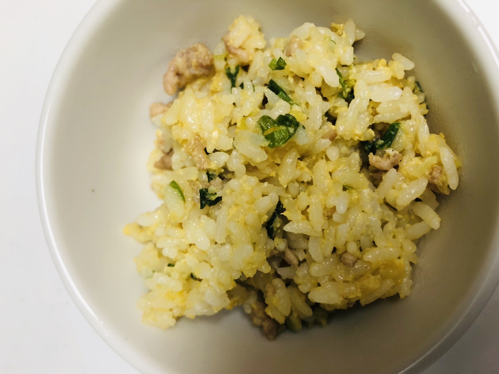 ☆電子レンジde豚ひき肉のチャーハン☆