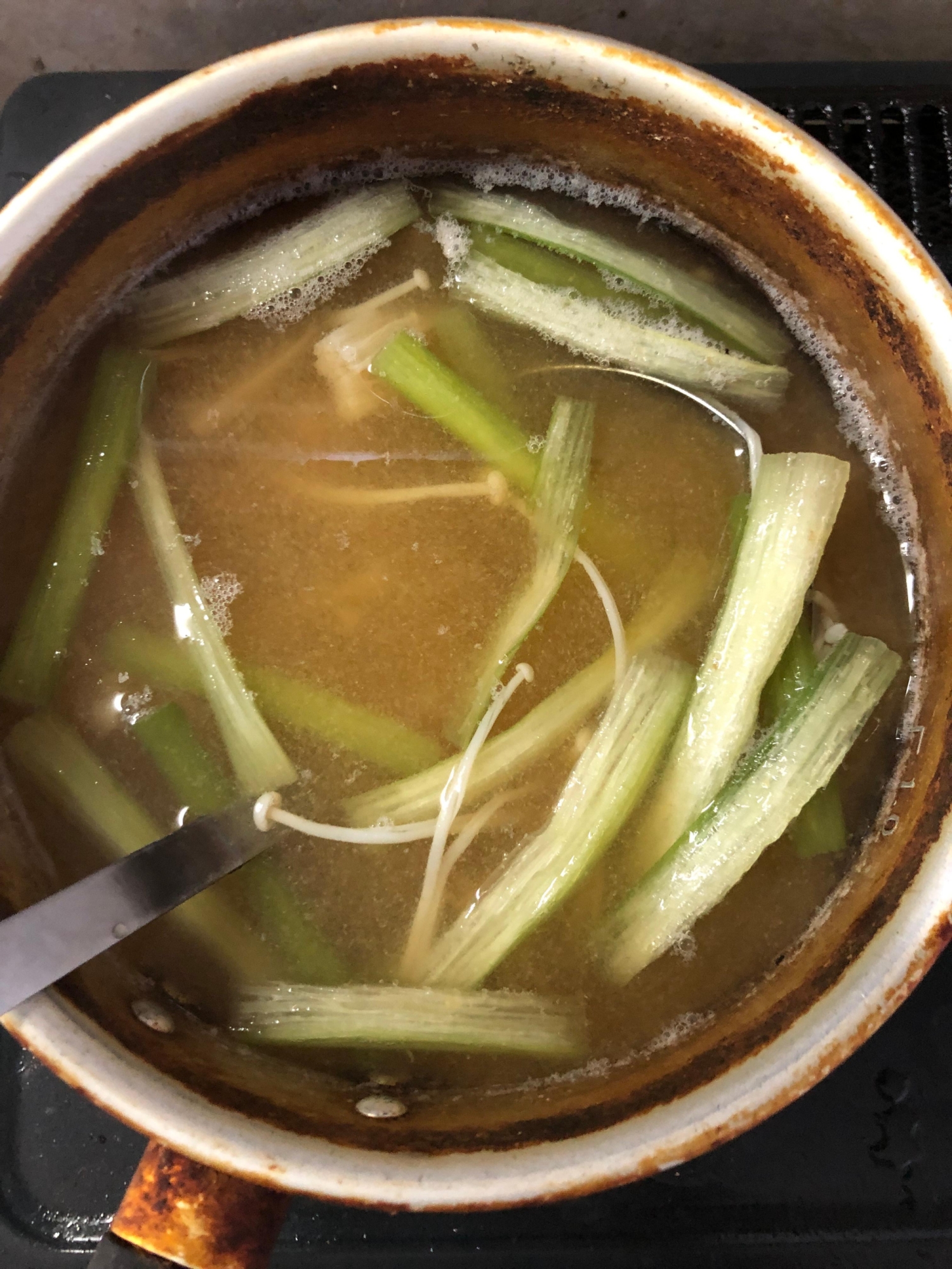 ハスイモとキノコの味噌汁 レシピ 作り方 By 山柱 楽天レシピ