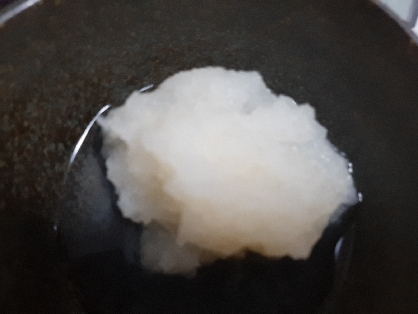 柚子はちみつの大根おろし