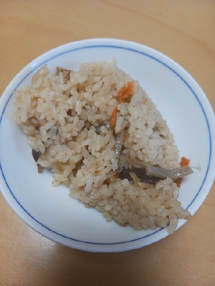 きのこの香り炊き込みご飯