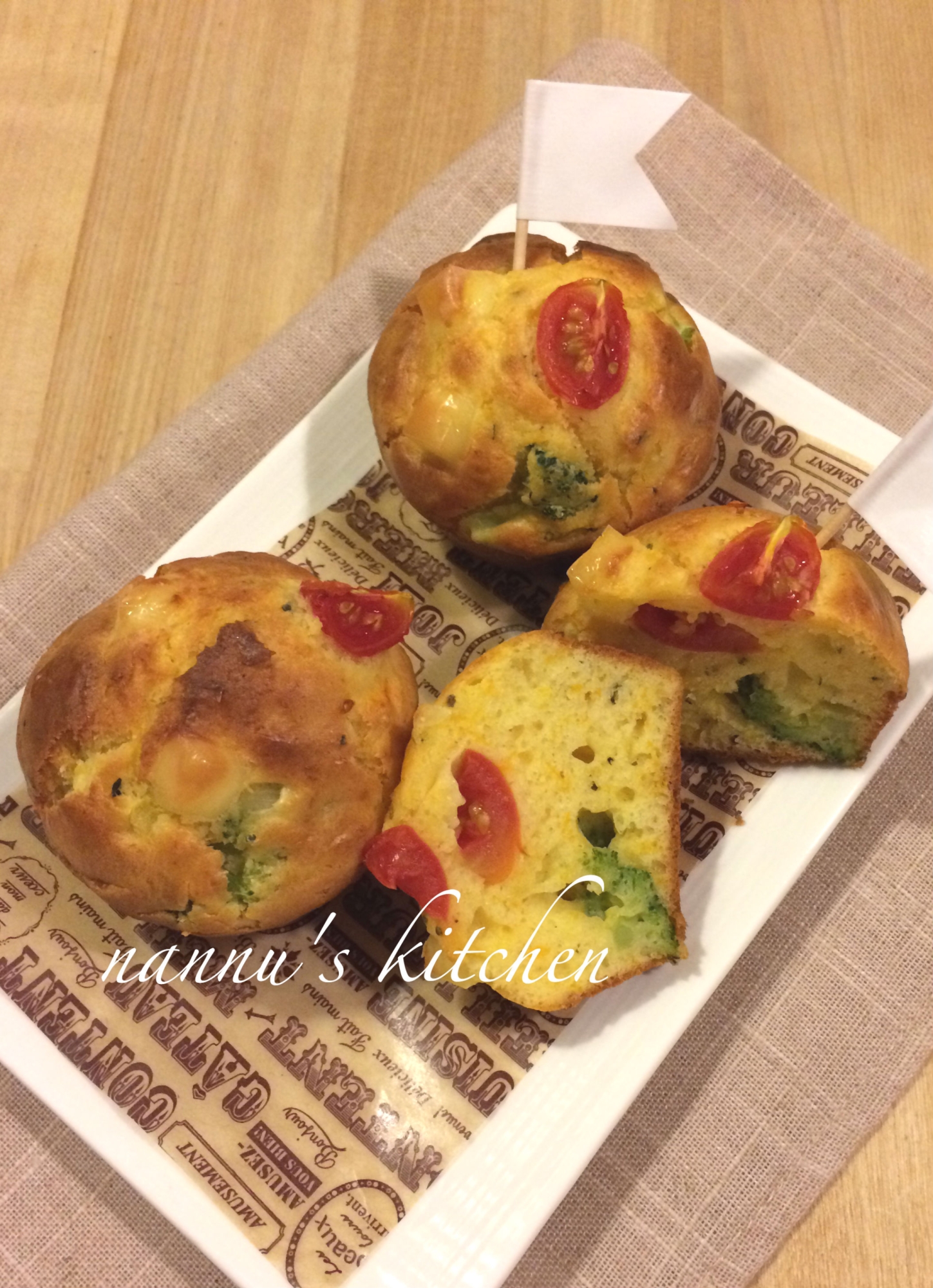 イタリアンなケークサレ風マフィン