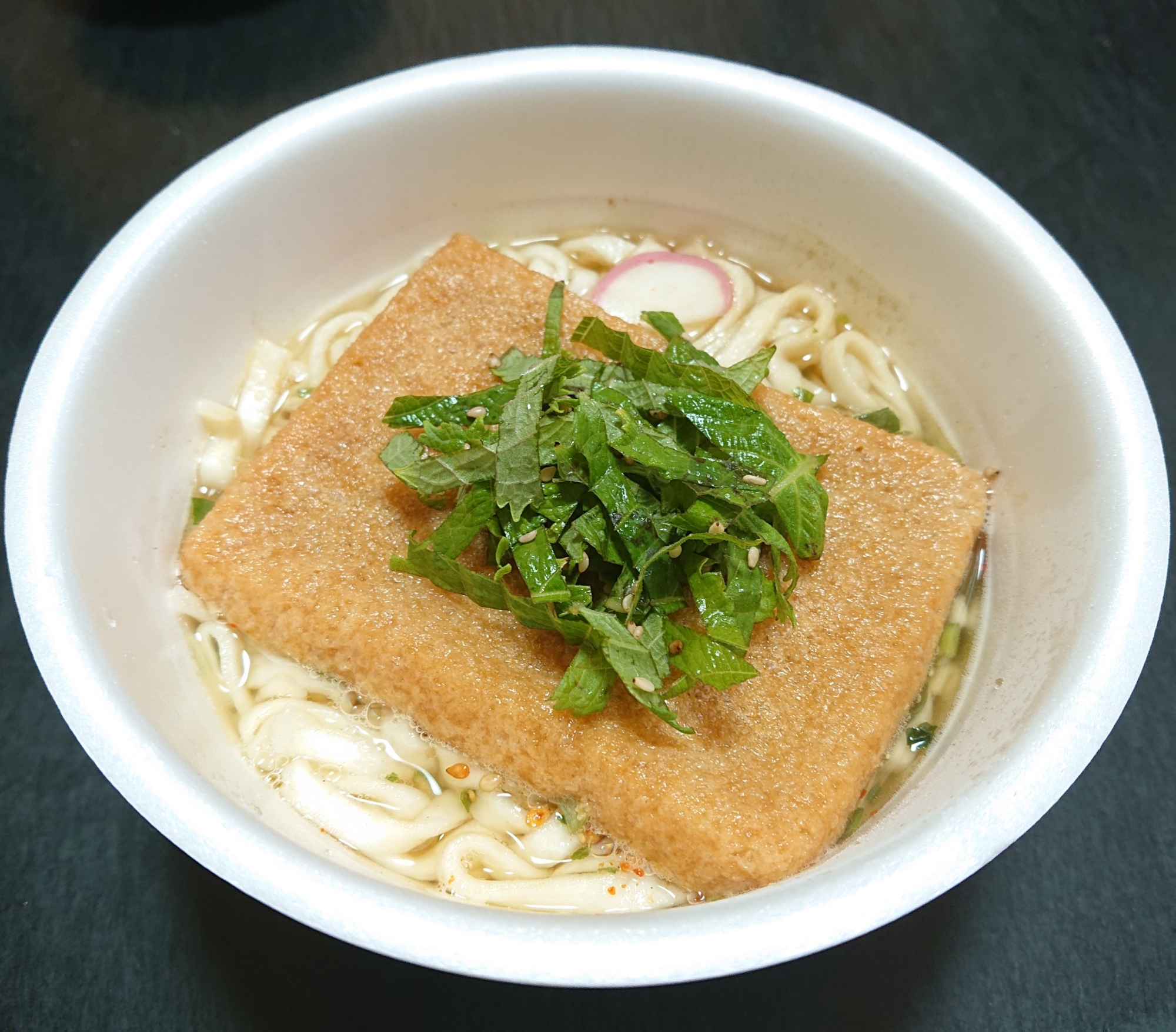 日清のどん兵衛☆ゴマしそきつねうどん。
