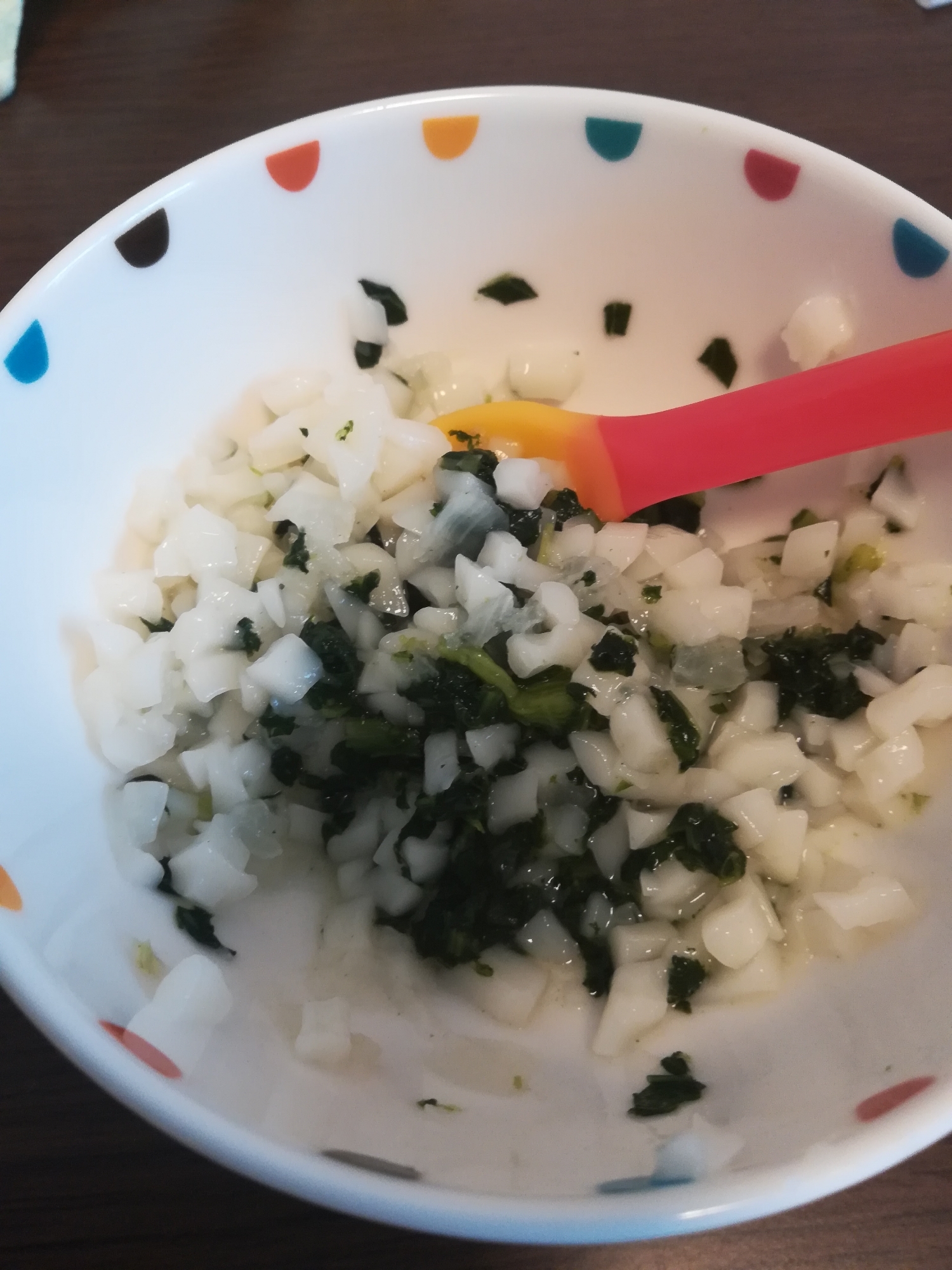 離乳食中期★シンプル小松菜うどん