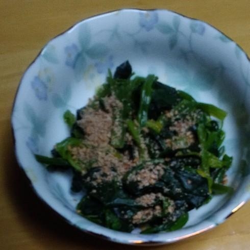 ほうれん草とすり胡麻で☆美味しいおひたし