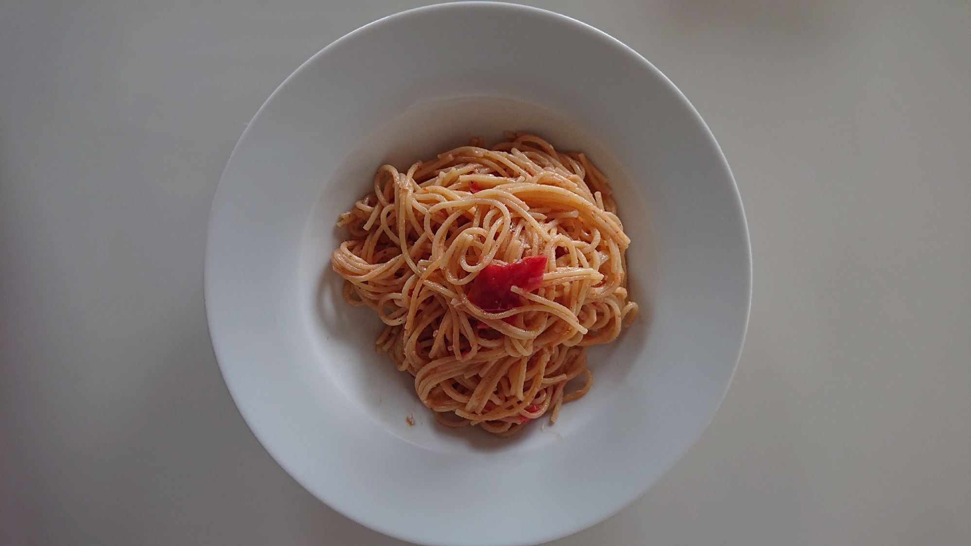 《ワンポット》味噌トマトクリームパスタ