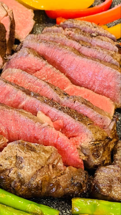 失敗しない牛ステーキの焼き方。慌てないでじっくりと