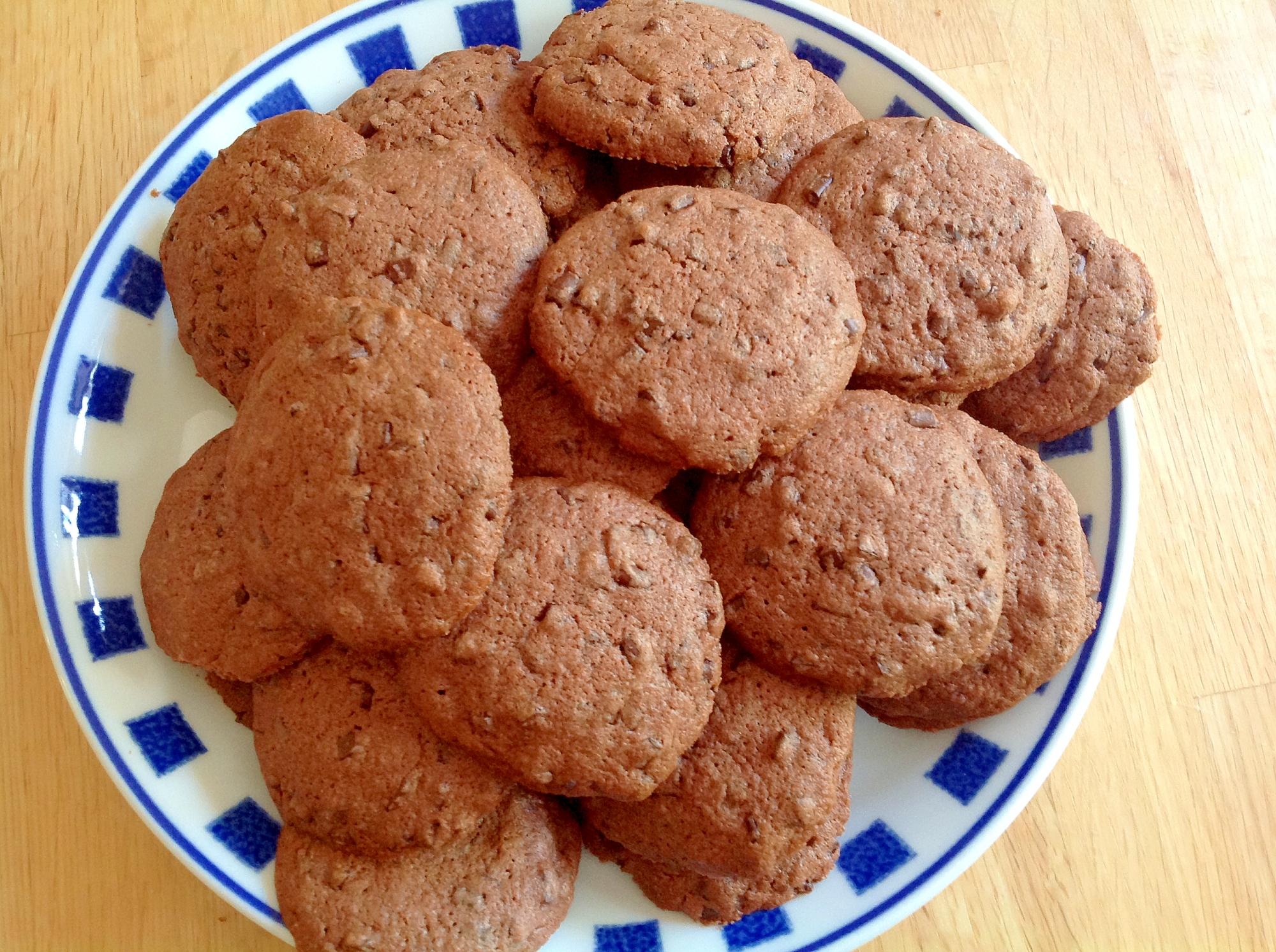 米粉のココアチョコチップクッキー