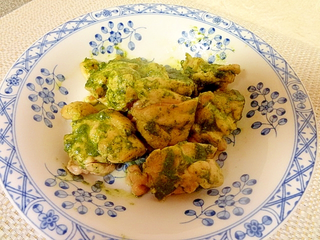 鶏もも肉のバジルソース和え レシピ 作り方 By シナモンカール 楽天レシピ