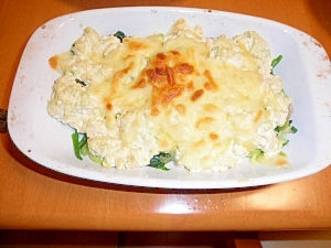 アボカド豆腐グラタン