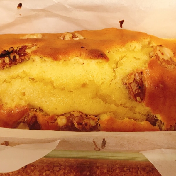 クルミパウンドケーキinキャラメルソース レシピ 作り方 By ブドウ マスカット 楽天レシピ クルミパウンドケーキinキャラメルソース レシピ 作り方 By ブドウ マスカット 楽天レシピ