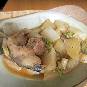 四角豆ぶり大根煮