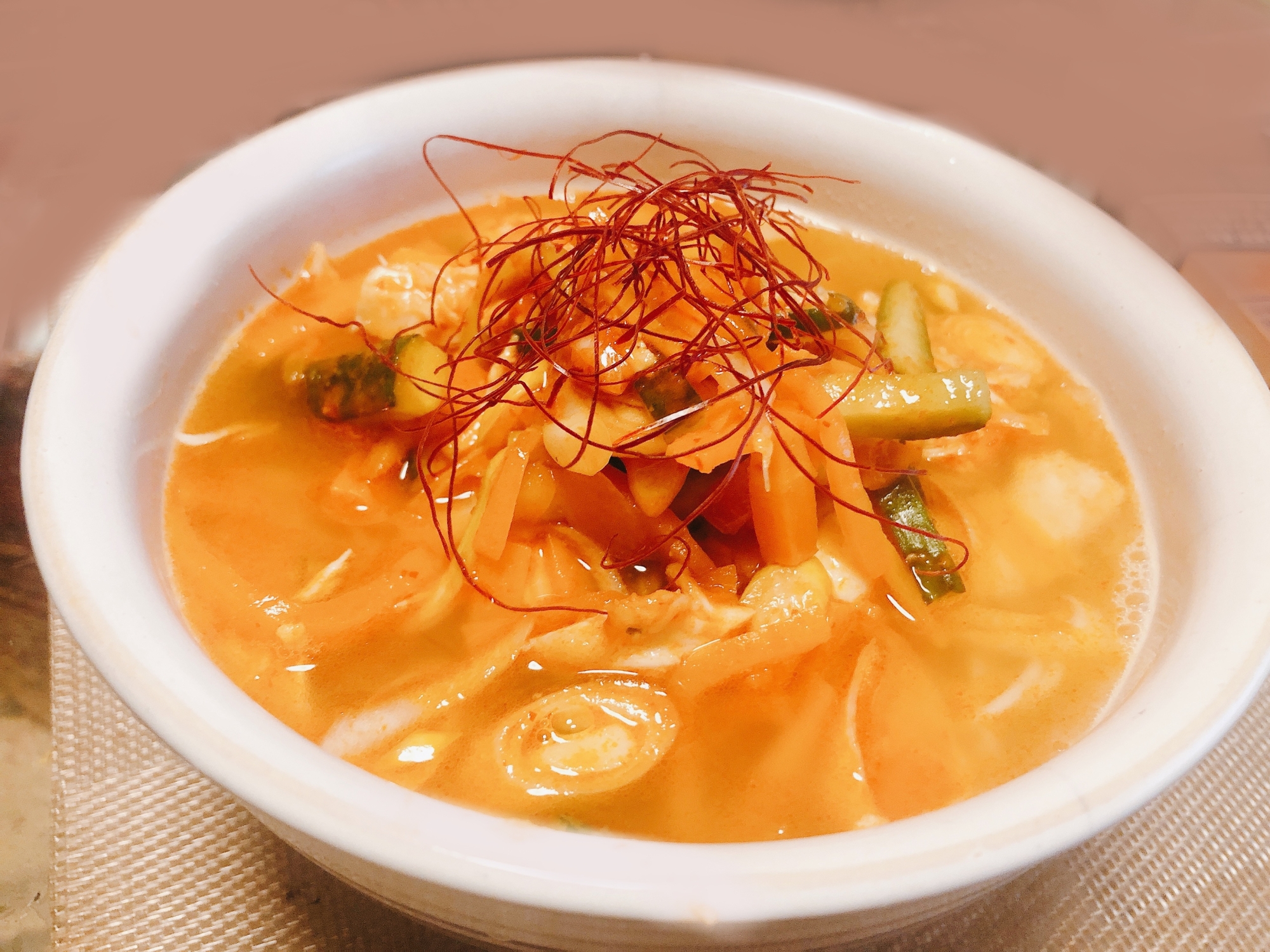 ピリ辛ククス⭐韓国の家庭料理