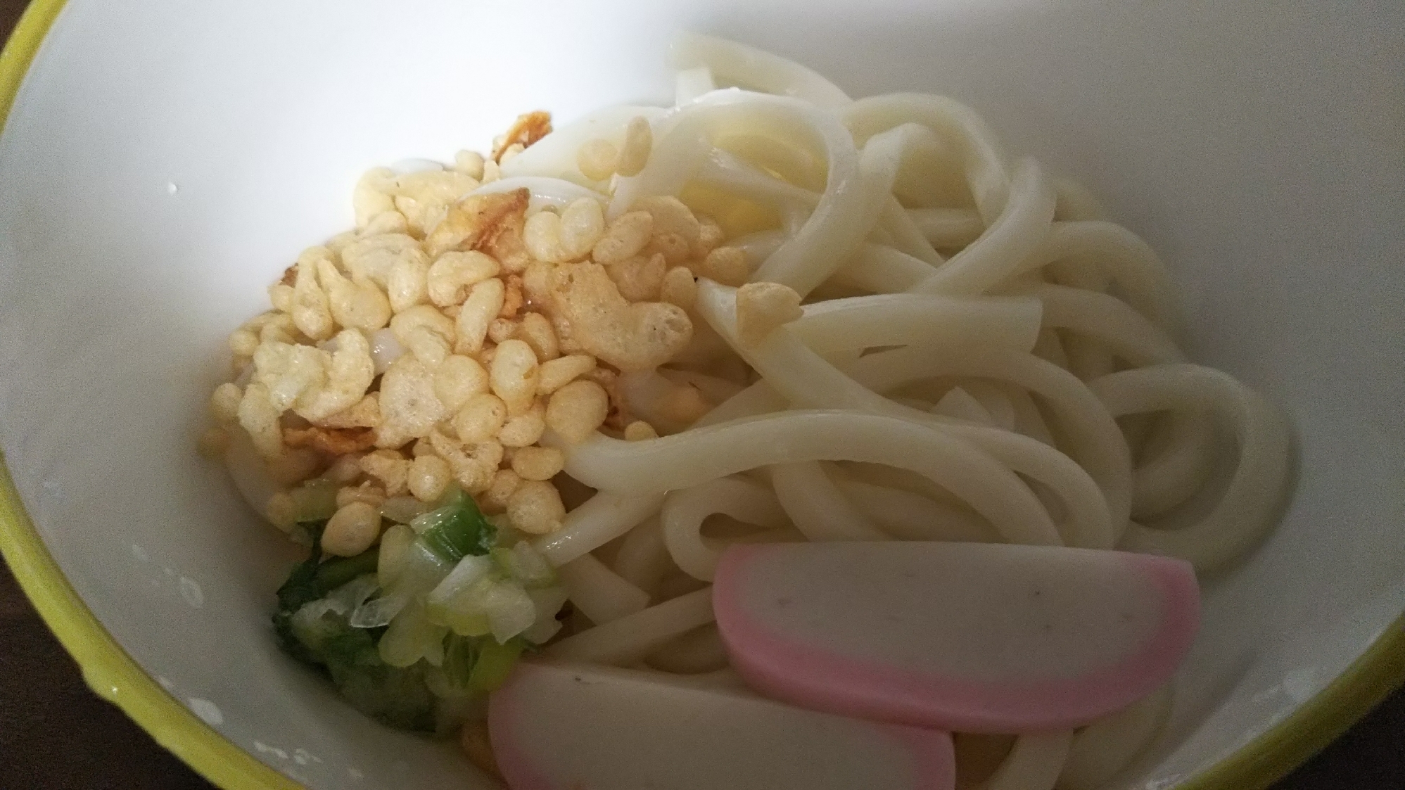 シンプルなうどん