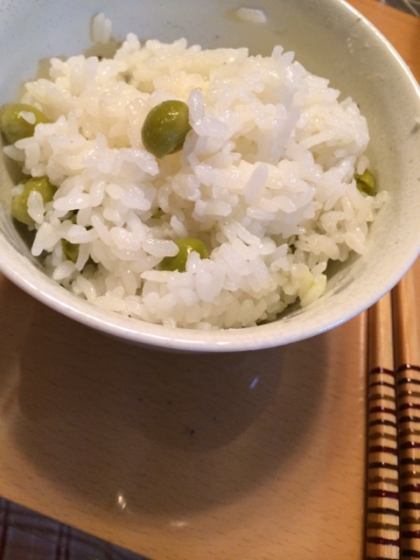 いろいろ試してこれがベストのえんどう豆ご飯