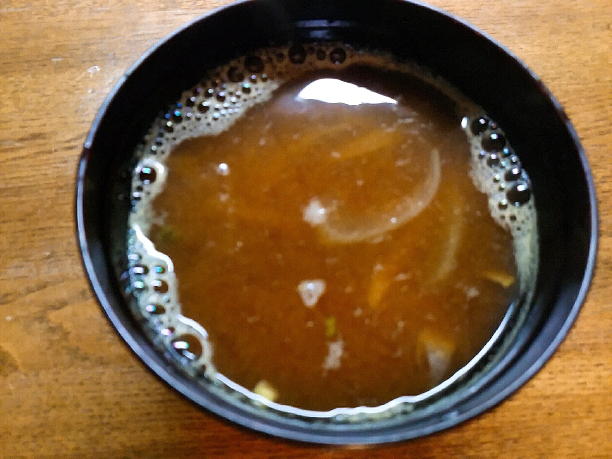 玉葱醤油スープ