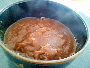 残ったカレーでカレーうどん