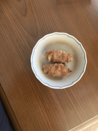 茄子の肉巻き