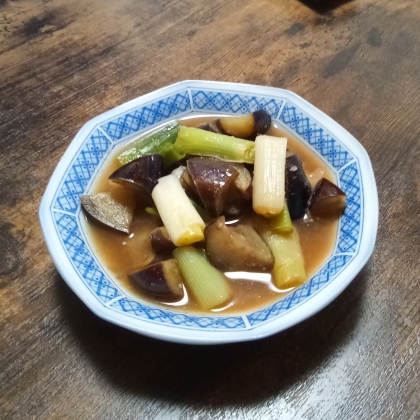 冷凍野菜を使って簡単に！〜茄子とごぼう煮〜