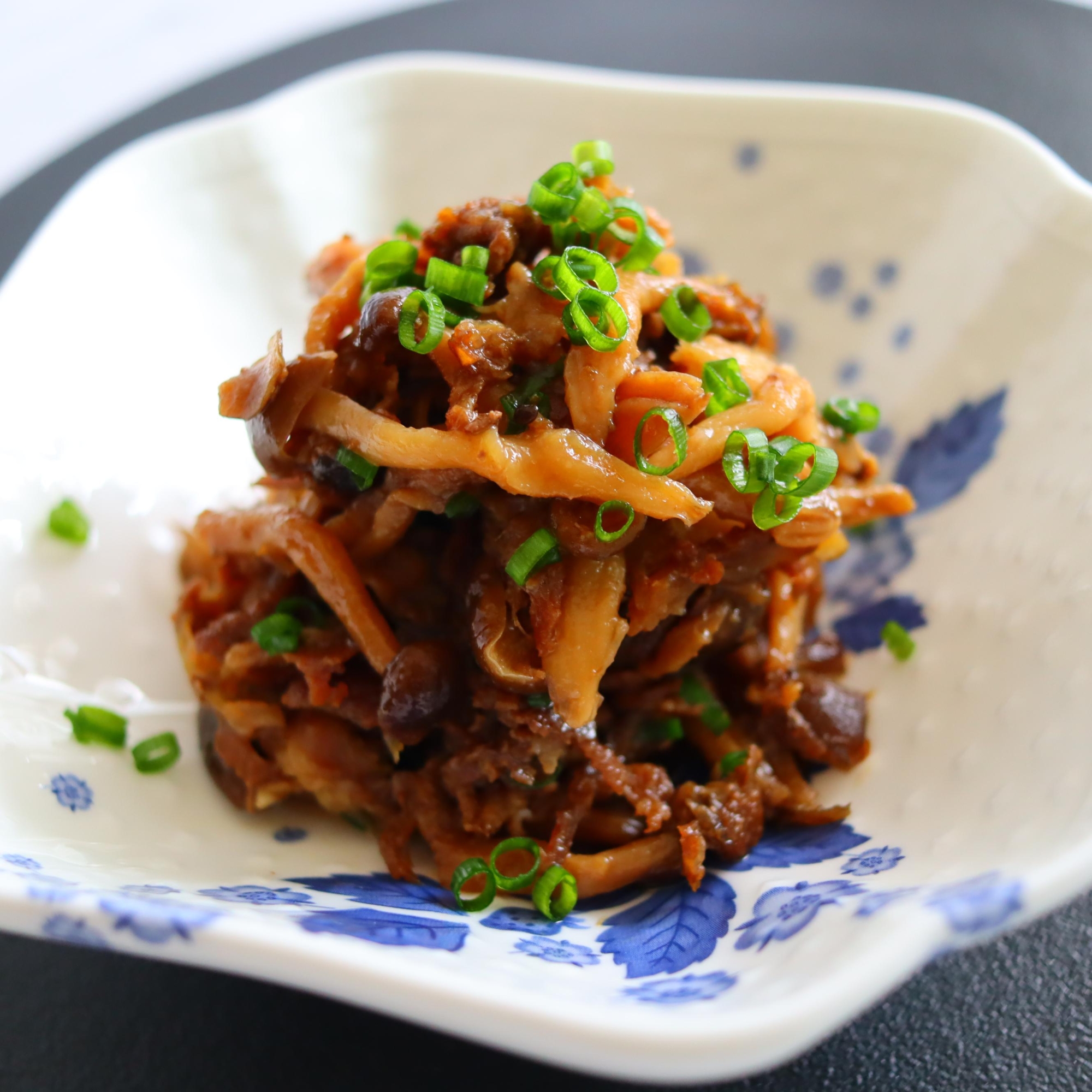 しめじと牛肉のしぐれ煮