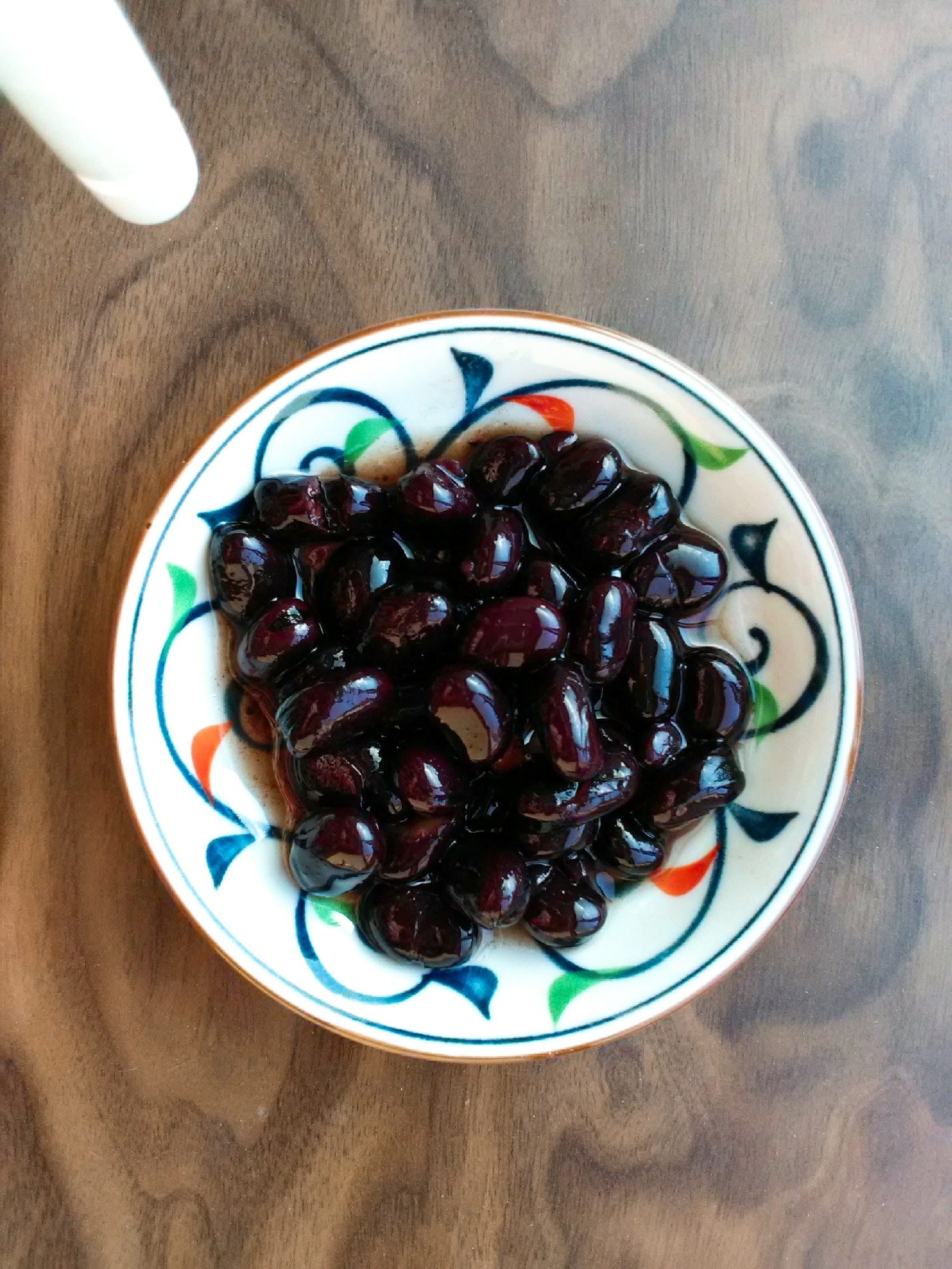 赤空豆の黒豆風煮