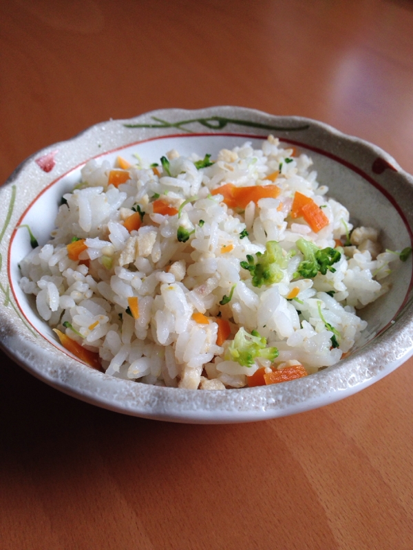 離乳食♪鶏だんごと野菜のリゾット