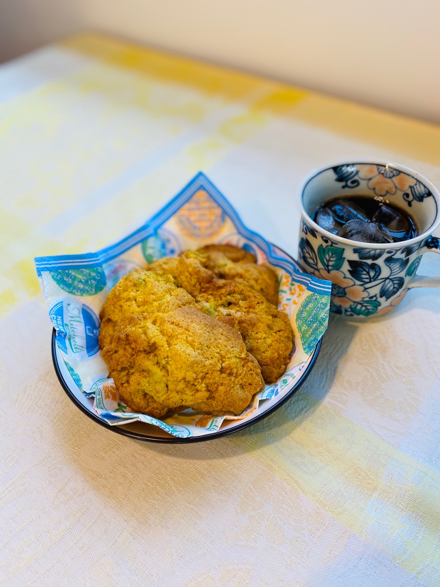 スコーン風　簡単かぼちゃのしっとりクッキー