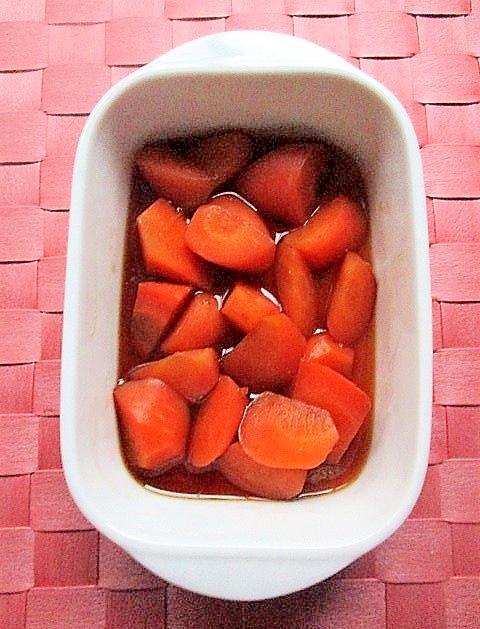 にんじんのポン酢煮♪柚子胡椒風味