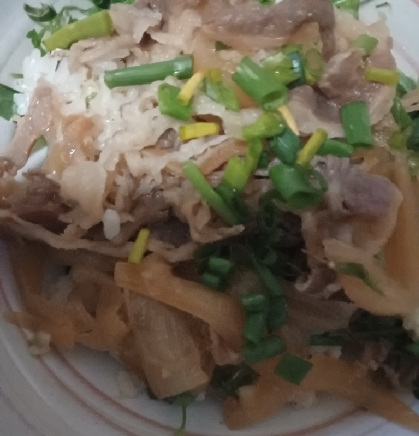 三連休でも寒いので引きこもりしています。簡単お昼ご飯に丼は良いですね。美味しかったです。ごちそう様でした！