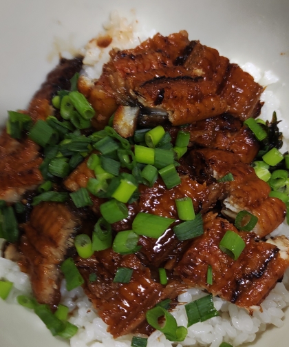 スーパーのうなぎをおいしく焼き直し