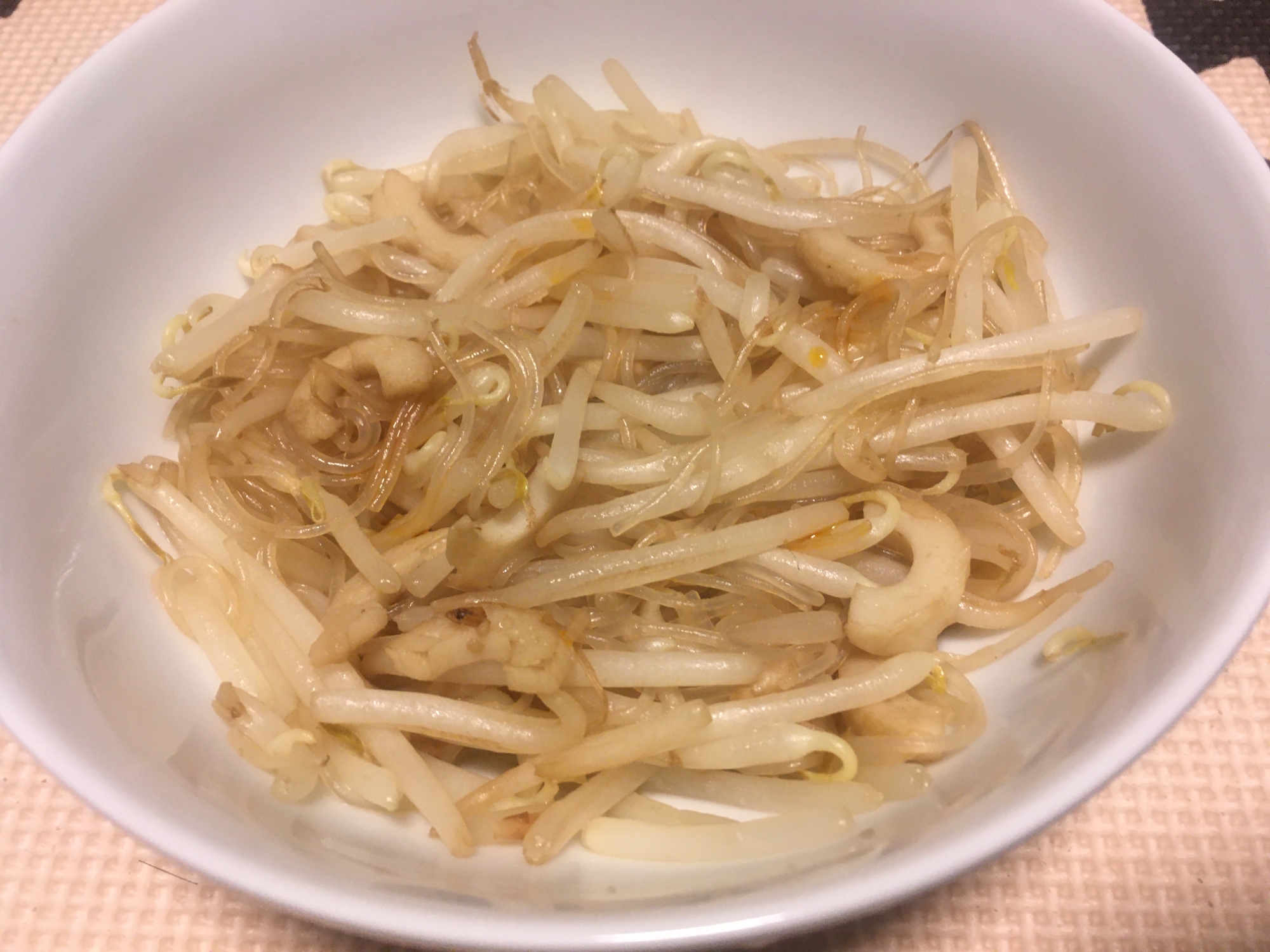 ちくわともやしの春雨炒め