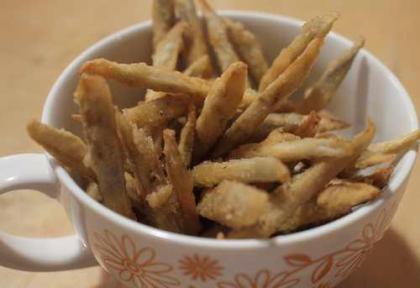 食物繊維たっぷり☆火加減がちょっと難しいですが、うまく揚がると美味しいですね♪