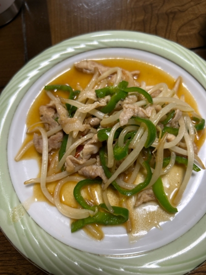 もやしを足して、簡単に美味しくできました！レシピありがとうございます！